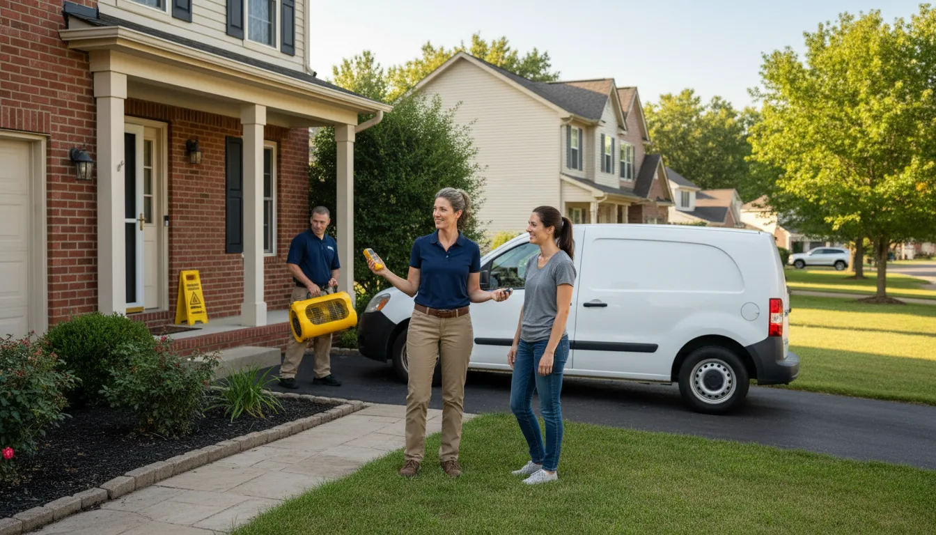 Water restoration image for Home Water Damage Repair in Talent, OR